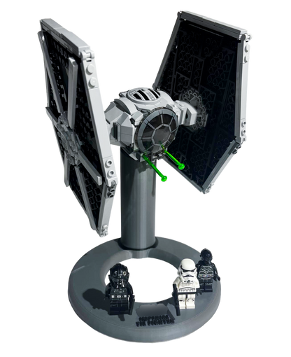 Support d’exposition LEGO Star Wars - 75300 Imperial TIE Fighter