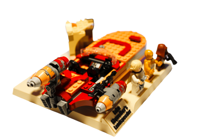 Support d’exposition LEGO Star Wars - 75271 Luke Skywalker's Landspeeder