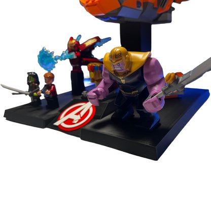Support d’exposition LEGO Marvel - 76107 Thanos Ultimate Battle