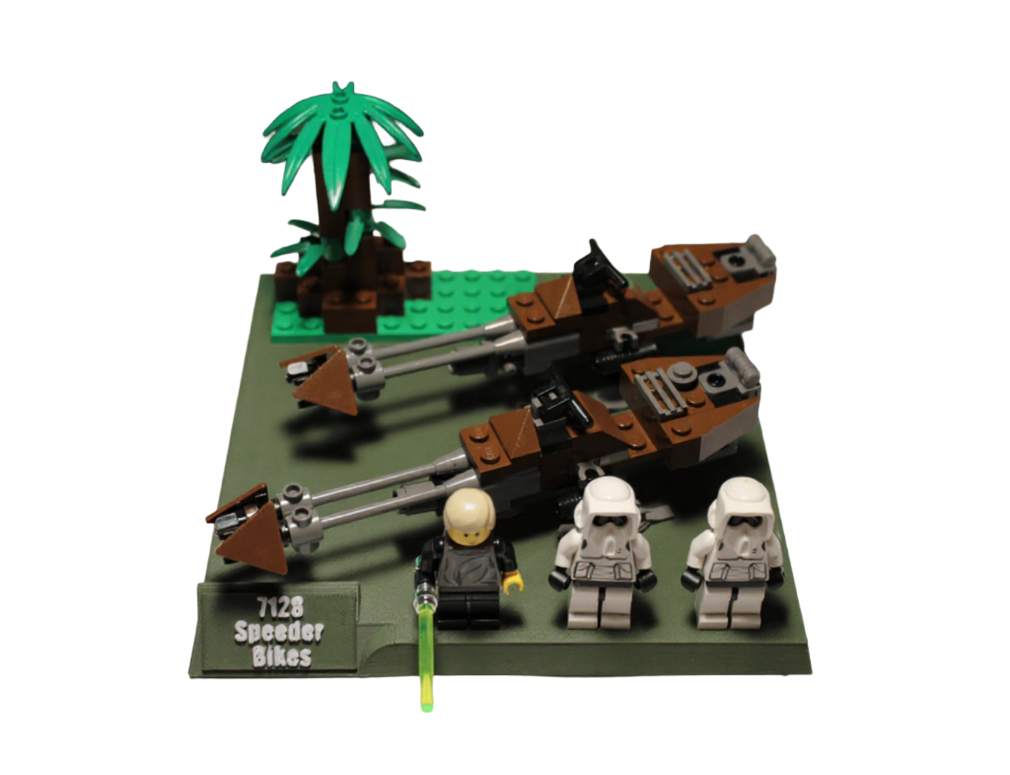Support d’exposition LEGO Star Wars - 7128 Speeder Bikes
