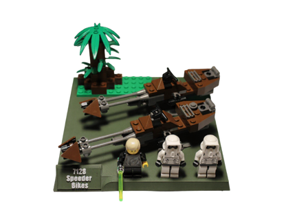 Support d’exposition LEGO Star Wars - 7128 Speeder Bikes