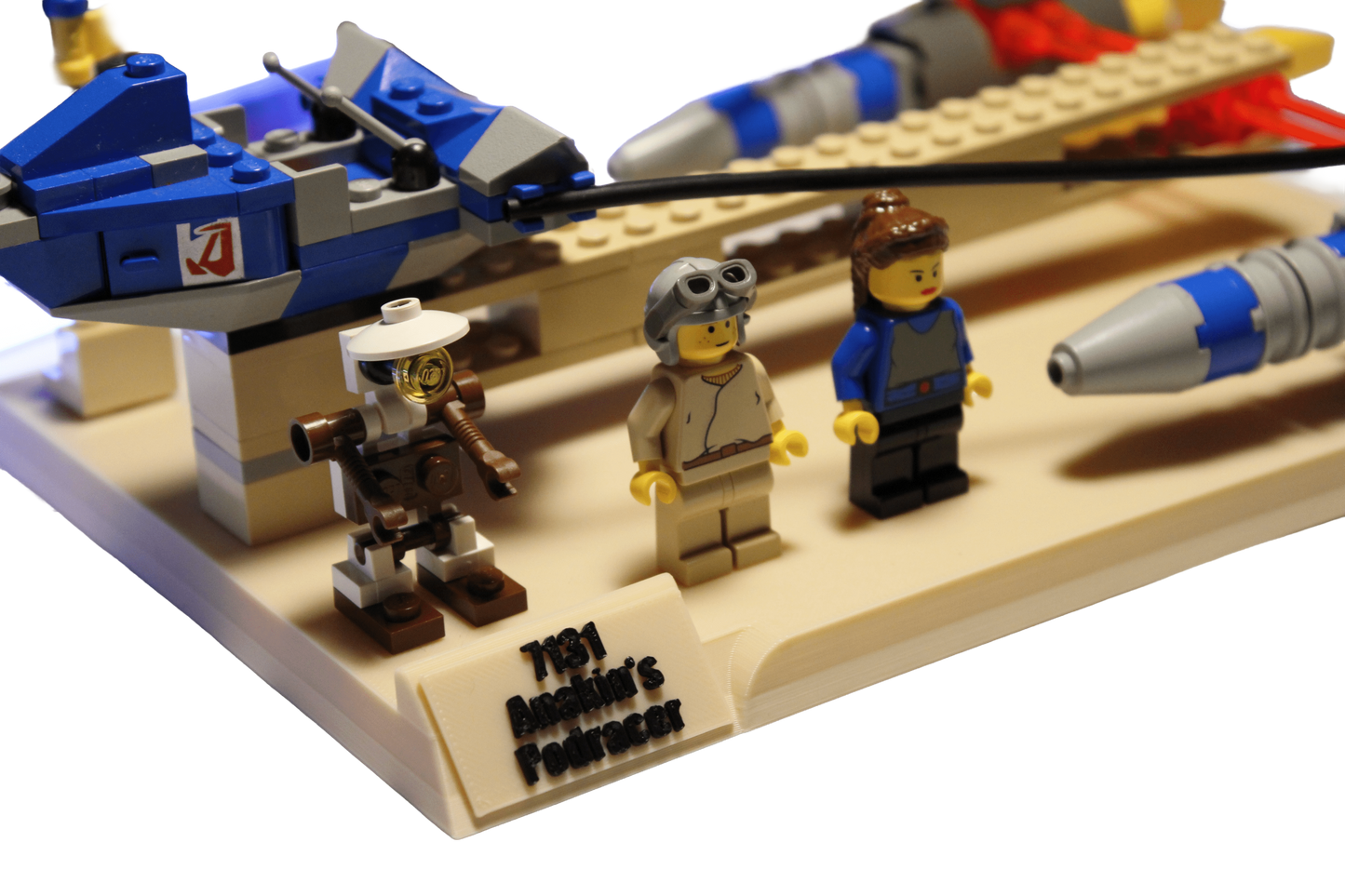 Support d’exposition LEGO Star Wars - 7131 Anakin's Podracer
