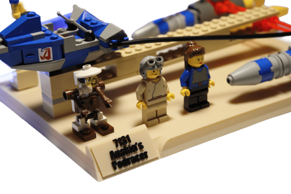 Support d’exposition LEGO Star Wars - 7131 Anakin's Podracer