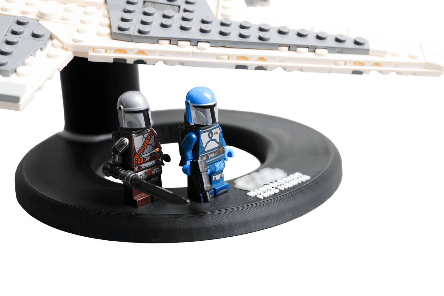 Support d’exposition LEGO Star Wars - 75348 Mandalorian Fang Fighter