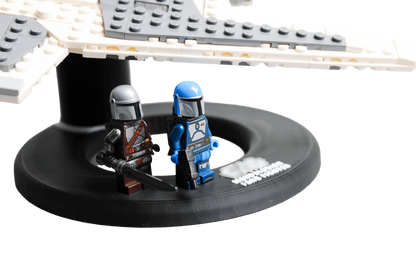 Support d’exposition LEGO Star Wars - 75348 Mandalorian Fang Fighter