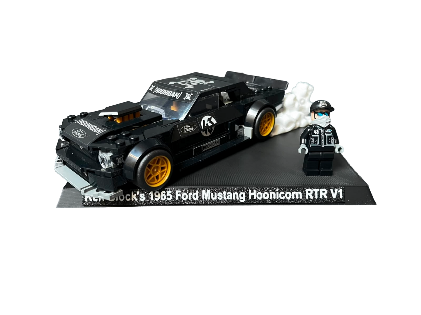Support d’exposition LEGO Speed Champions - 77262 Ken Block's 1965 Ford Mustang Hoonicorn RTR V1