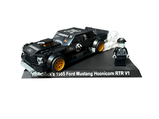 Support d’exposition LEGO Speed Champions - 77262 Ken Block's 1965 Ford Mustang Hoonicorn RTR V1