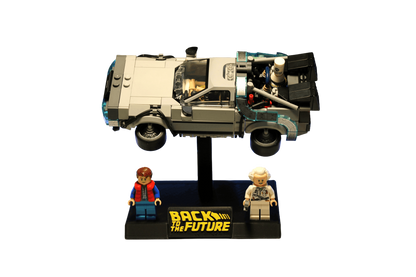 Support d’exposition LEGO Retour vers le Futur Version 2 - 77256 Time Machine From Back to the Future