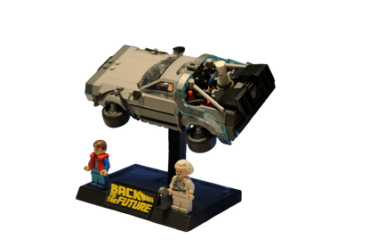 Support d’exposition LEGO Retour vers le Futur Version 2 - 77256 Time Machine From Back to the Future
