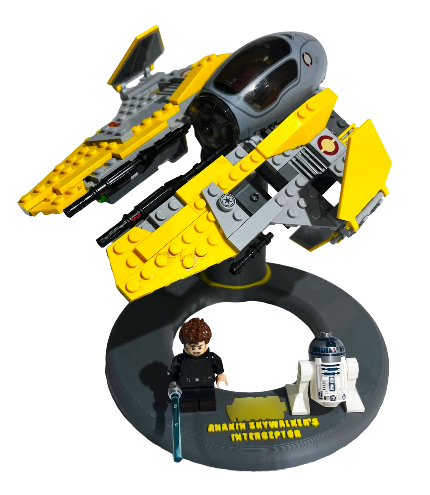 Support d’exposition LEGO Star Wars - 75038 Anakin Skywalker's Interceptor