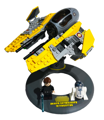 Support d’exposition LEGO Star Wars - 75038 Anakin Skywalker's Interceptor