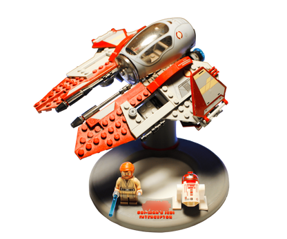 Support d’exposition LEGO Star Wars - 75135 Obi-Wan's Jedi Interceptor