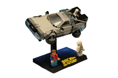 Support d’exposition LEGO Retour vers le Futur Version 2 - 77256 Time Machine From Back to the Future