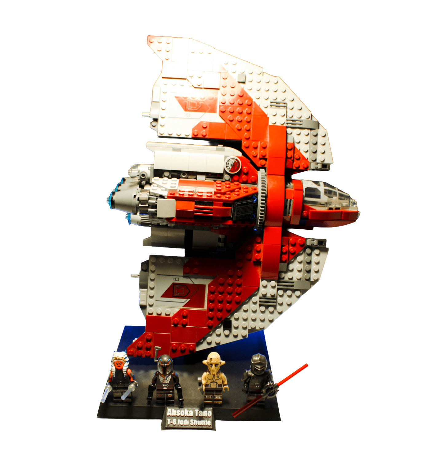 Support d’exposition LEGO Star Wars - 75362 Ahsoka Tano's T-6 Jedi Shuttle