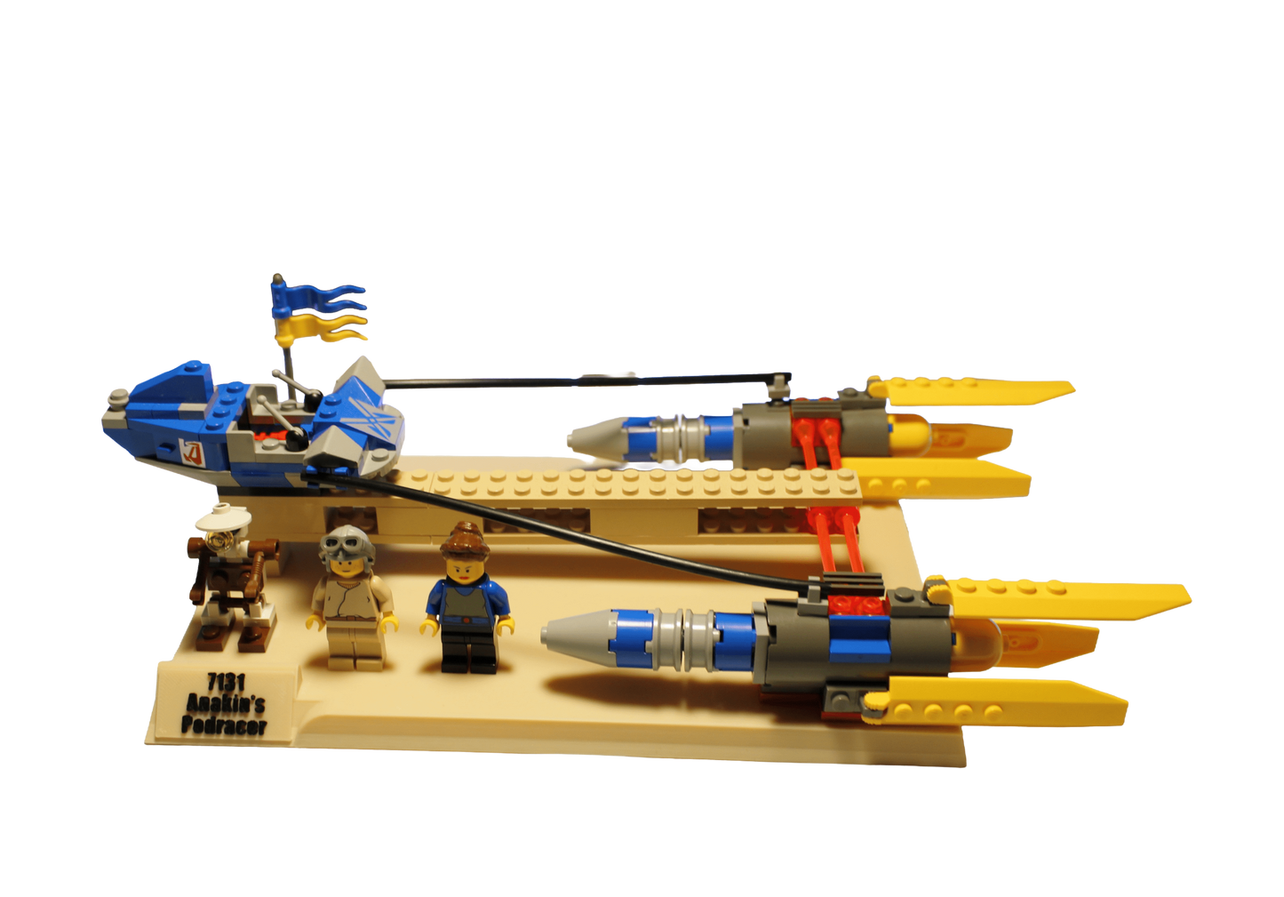 Support d’exposition LEGO Star Wars - 7131 Anakin's Podracer