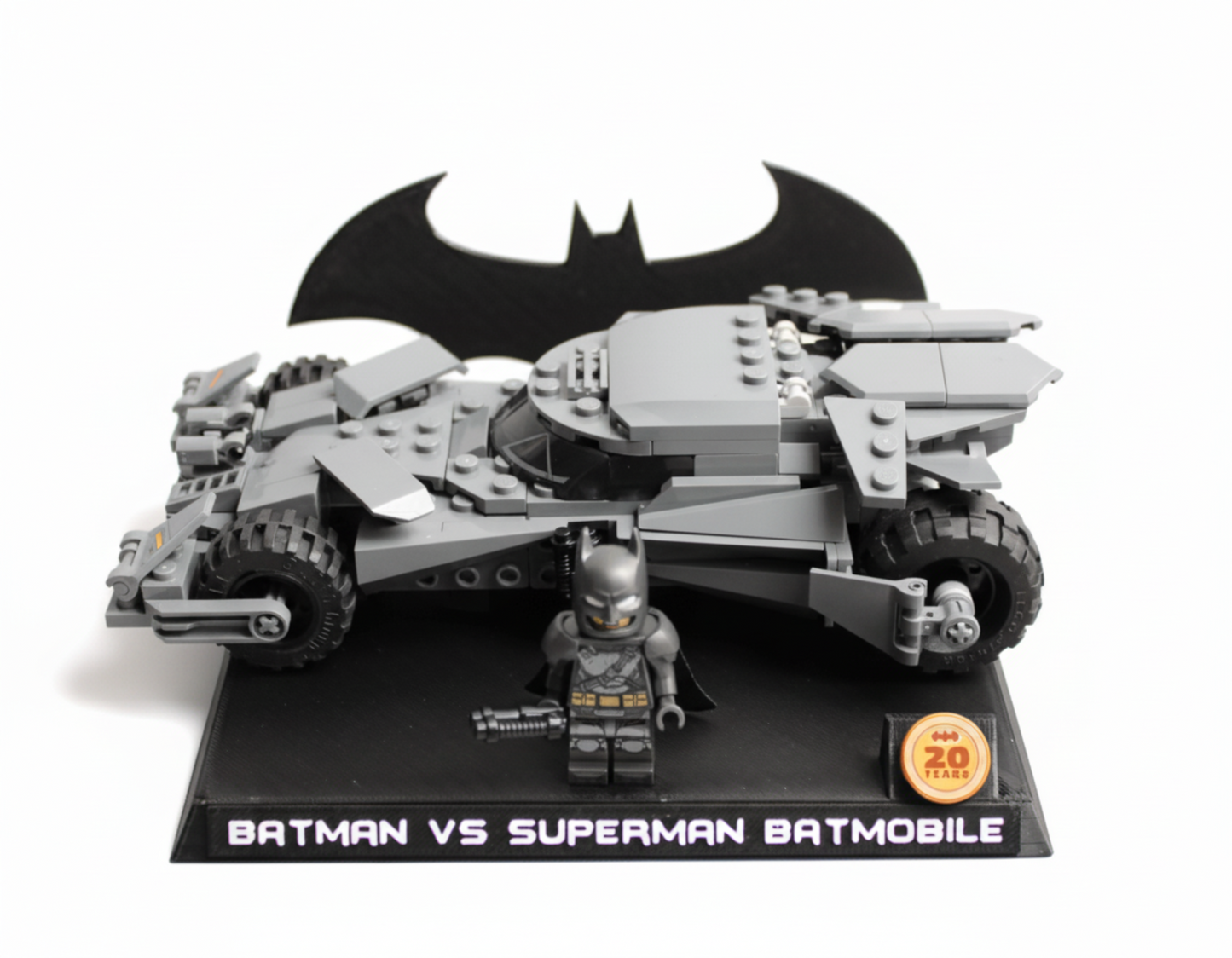 Support d’exposition LEGO DC Batman - 76331 Batman vs Superman Batmobile