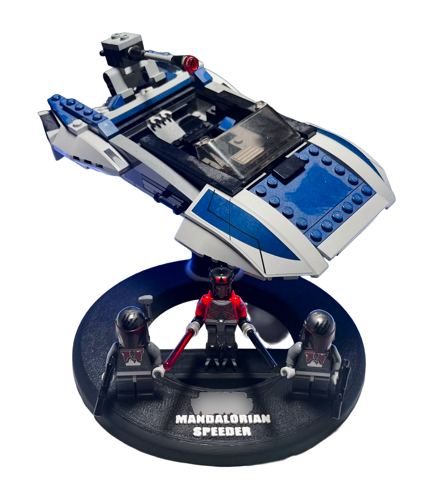 Support d’exposition LEGO Star Wars - 75022 Mandalorian Speeder